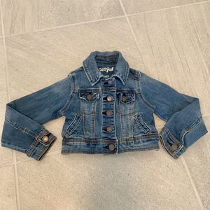 Cat & Jack Cropped Jean Jacket Size XS (4/5) Medium Wash